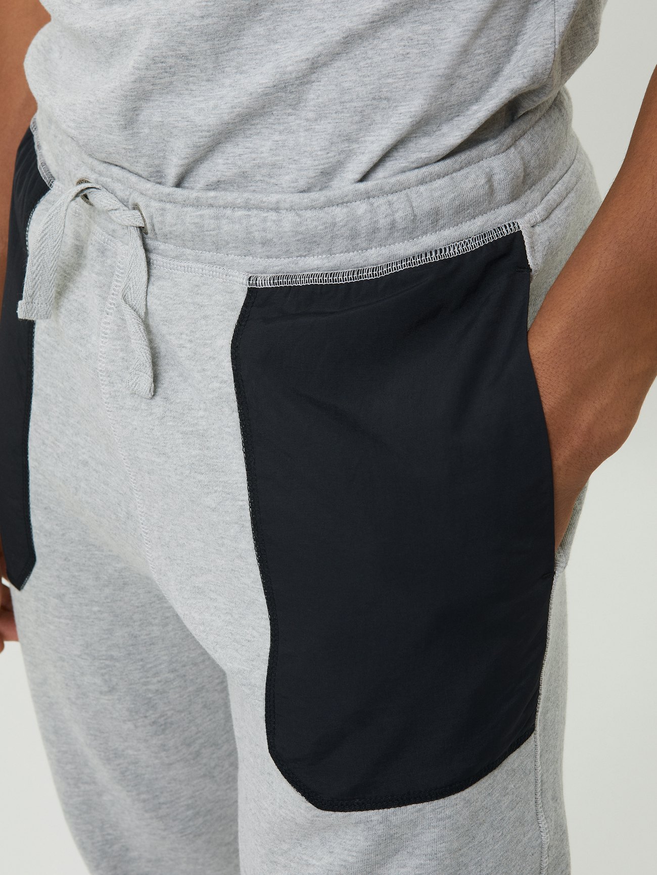 Women's Joggers  Black & Grey Straight Leg Joggers – Lounge Underwear