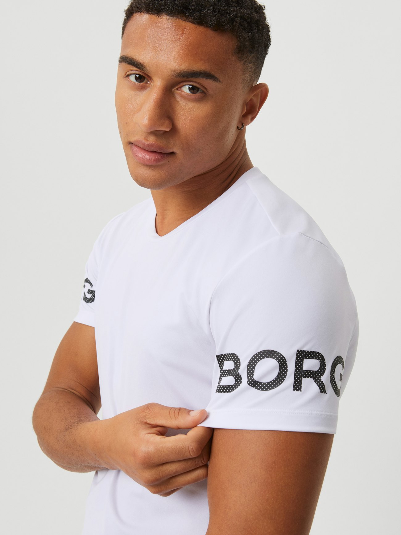 Borg T-Shirt - Stralend Wit