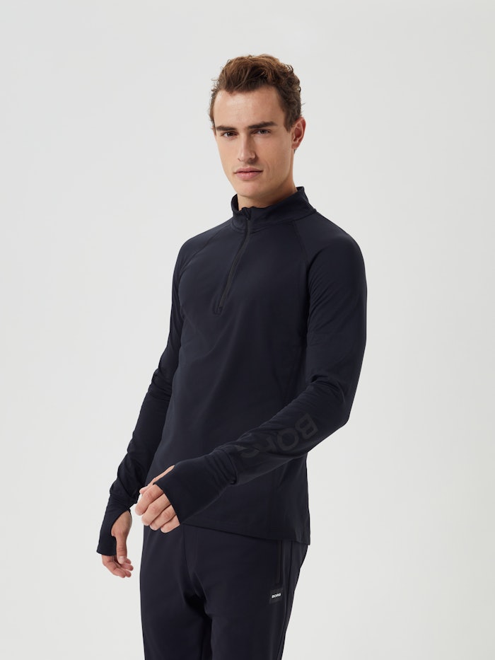 Borg Midlayer Half Zip