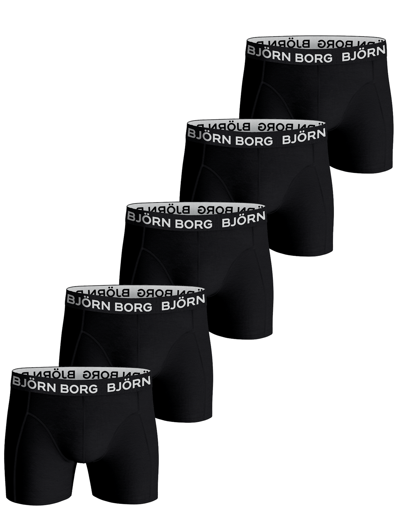 5-pack Cotton Boxer Briefs