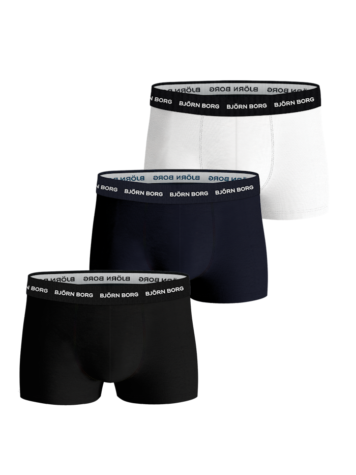 Cotton Stretch Trunk 3-pack