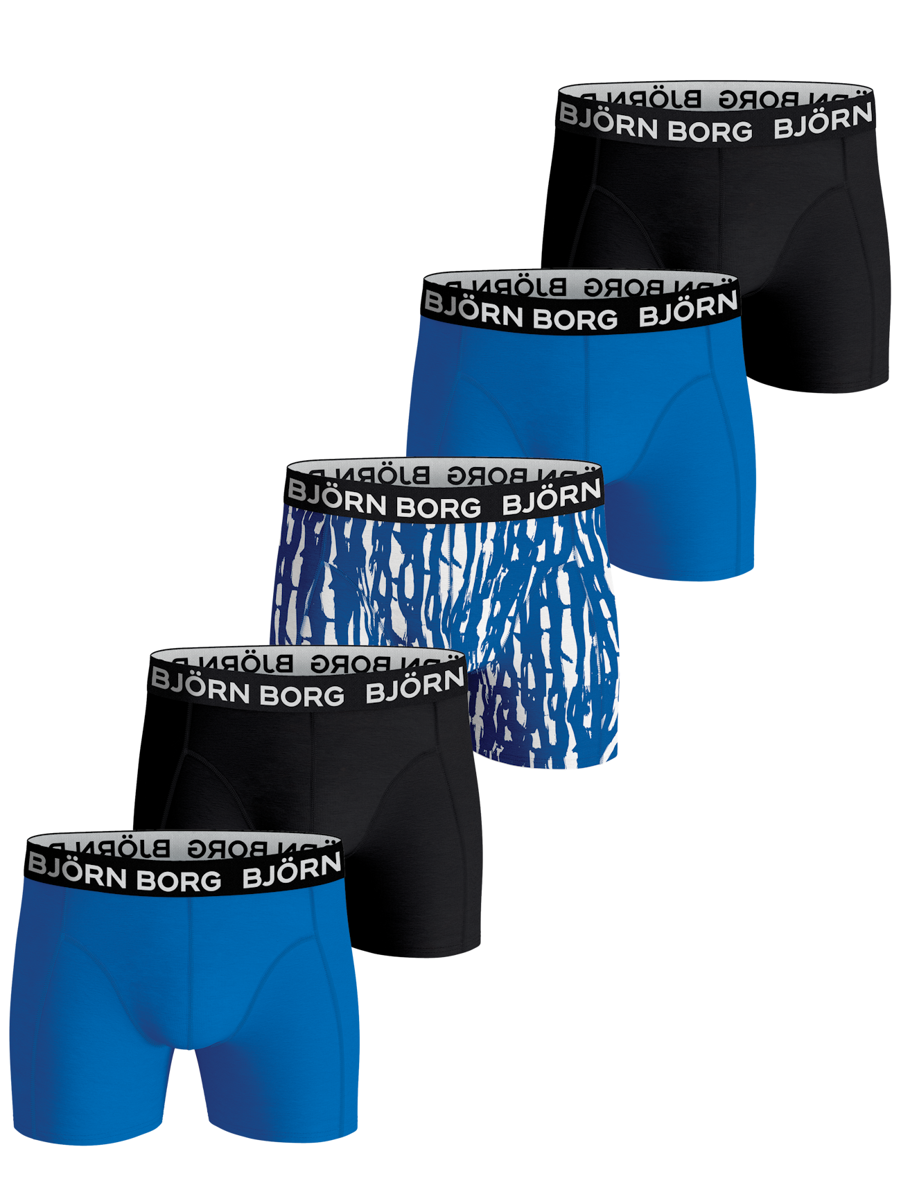 Björn Borg | Bjorn Borg PERFORMANCE BOXE 5Pack, Boxer Briefs for Men,  Training Boxer Briefs/Underwear, Multi-Packs Available