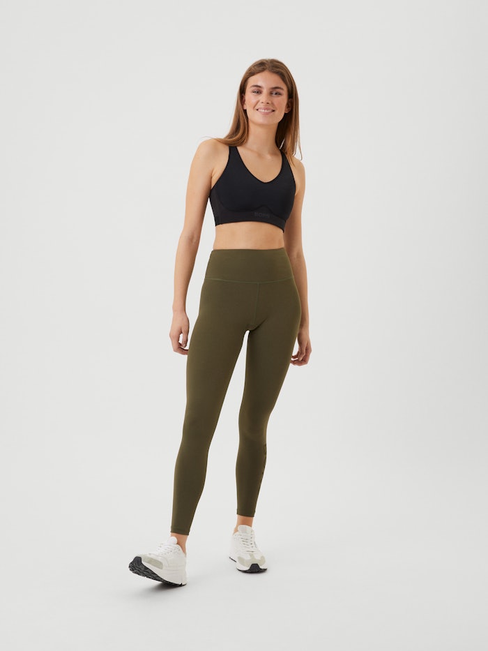 Enamor Basic Workout Legging | Dry Fit High Waist Workout Legging For Women  | A605 - Goblin Blue / XS