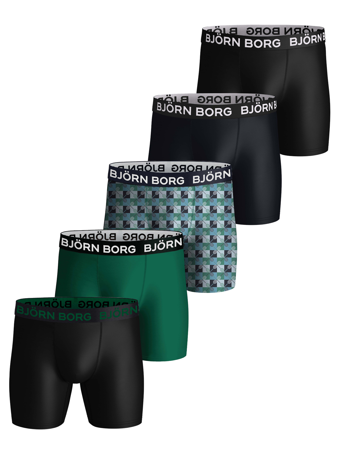 Performance Boxer 5-pack - Multicolor