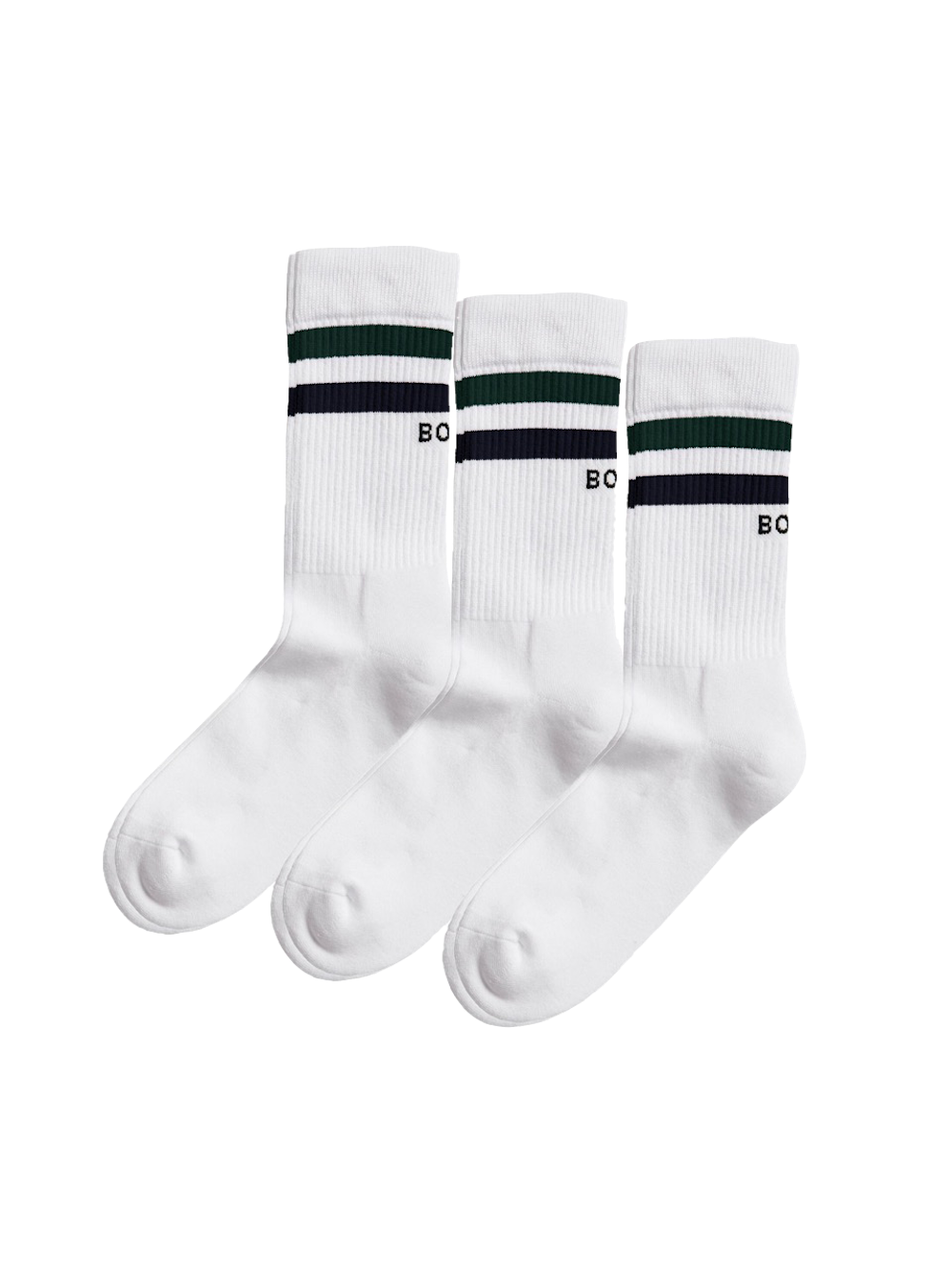 Core Crew Socks 3-pack - White | Björn Borg