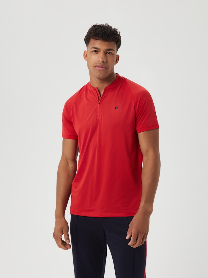 Ace Performance Zip Polo