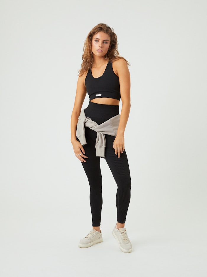 Solid-Color T-Line Free Yoga Pants Sportswear Leggings Fitness