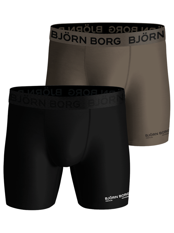 Bjorn Borg Cotton Stretch 5 Pack Multicoloured Boxer Shorts 10002346 003,  Multi, M