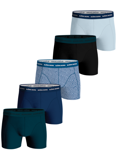 Cotton Stretch Boxer 5-pack - Multi | Björn Borg