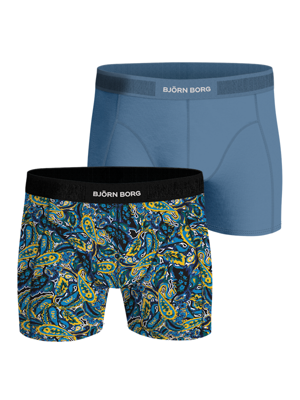 Björn Borg Premium Cotton Stretch Boxer 2p – underwear – shop at Booztlet