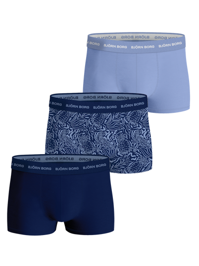 Cotton Stretch Trunk 3-pack - Multi | Björn Borg