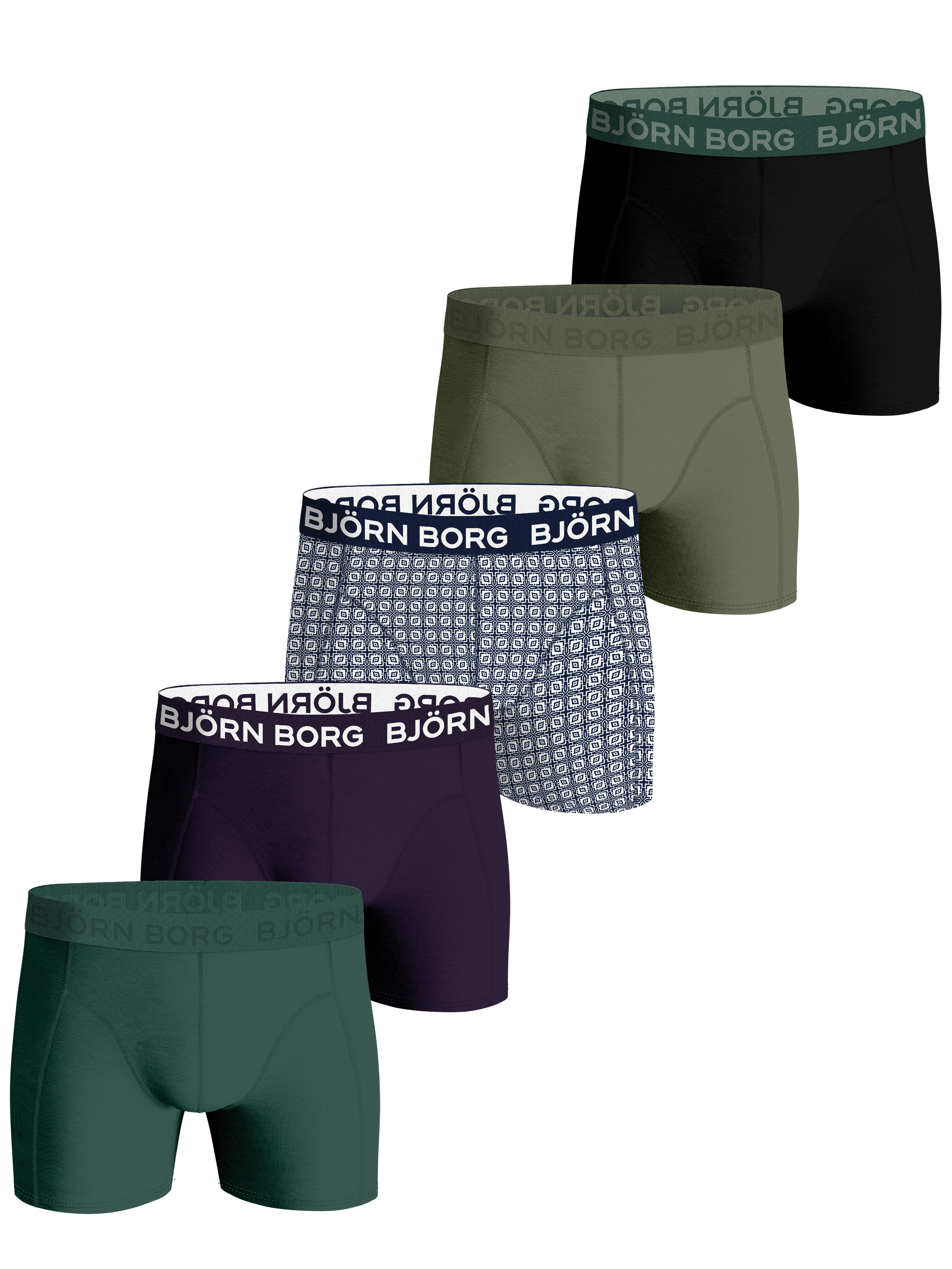 Cotton Stretch Boxer 5-pack