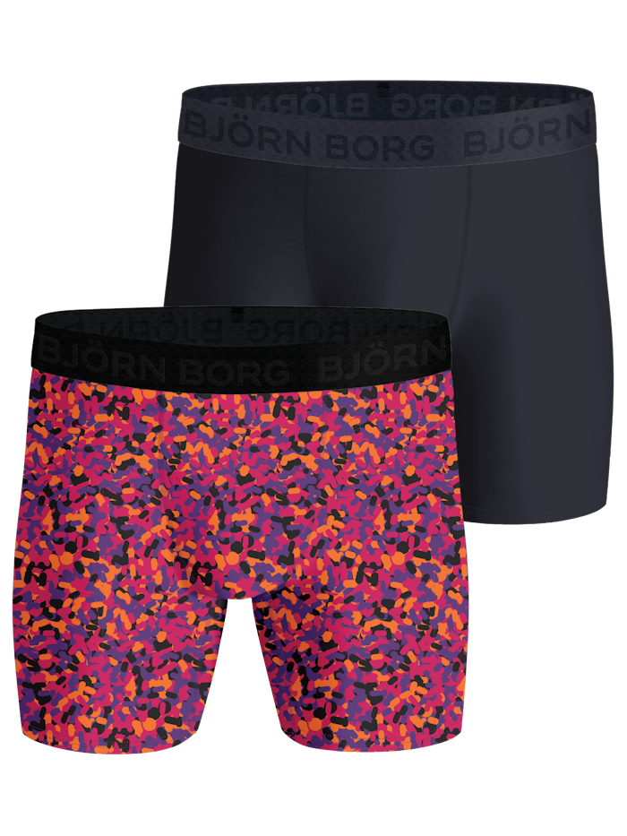 Björn Borg Men's Underwear - Disty Flower Essential Shorts 3-Pack Wine –  Trunks and Boxers