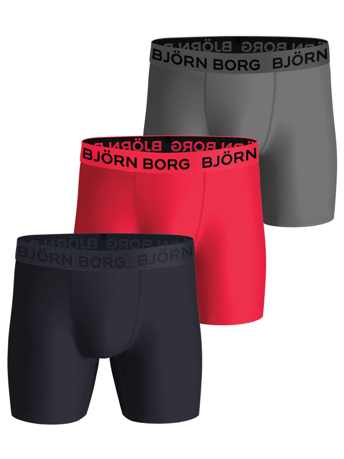 Bjorn Borg Mens Performance Naito 2 Boxers (1 Pack - Peacoat)