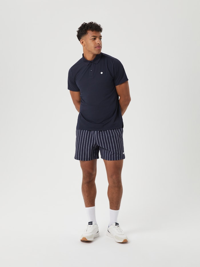 Ace Pinstripe Short Shorts