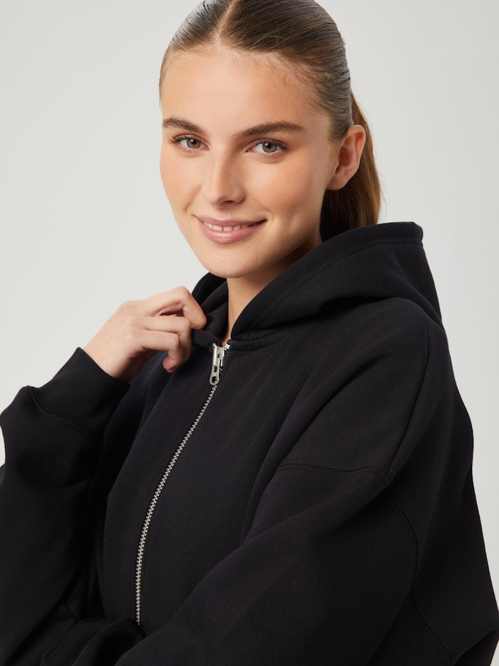 Studio Oversized Zip Hoodie