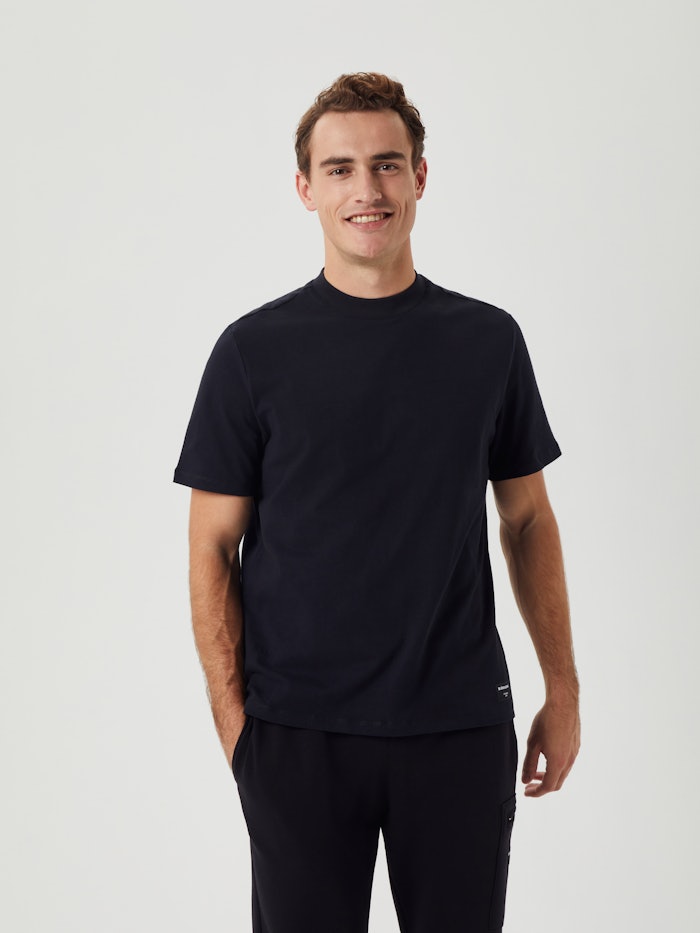 Centre Mock Neck T-Shirt