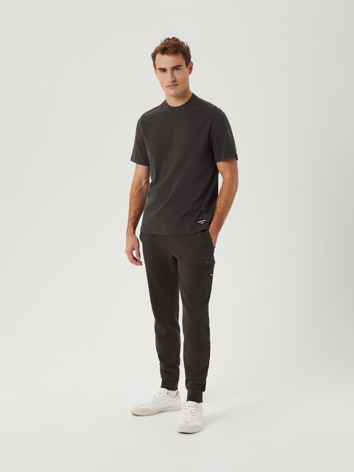 Centre Mock Neck T-Shirt