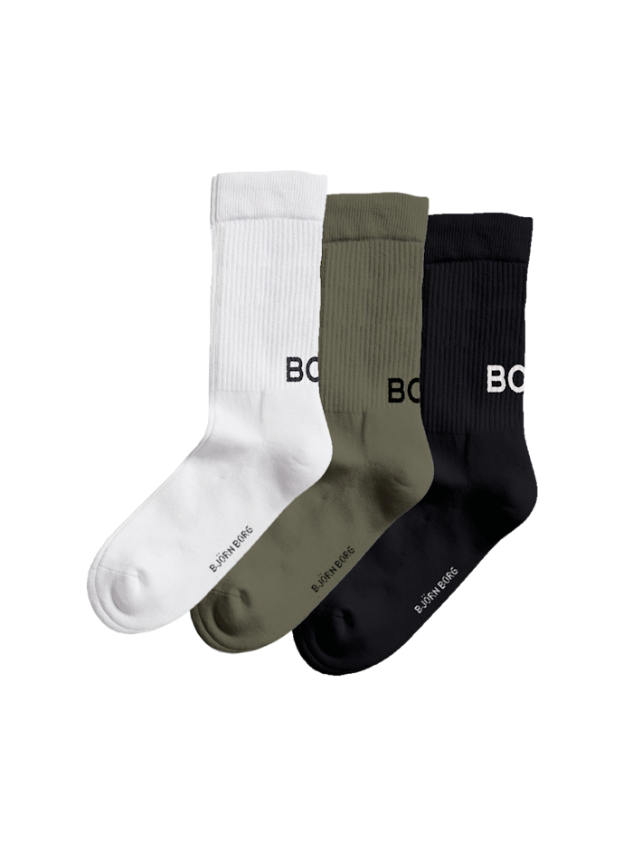 Core Polyamide Crew Socks 3-pack