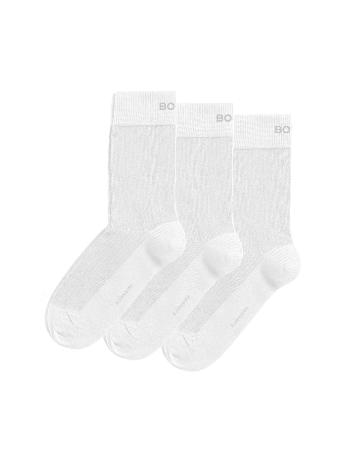 Core Ankle Rib Socks 3-pack