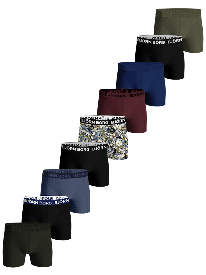 Cotton Stretch Boxer 9-pack