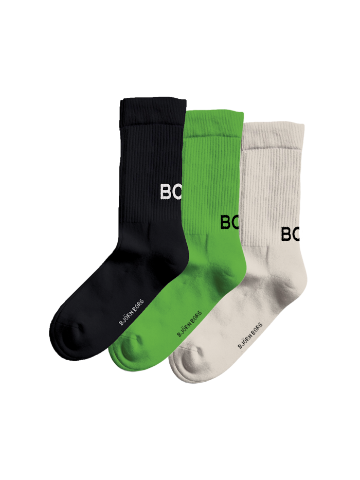 Core Polyamide Crew Socks 3-pack