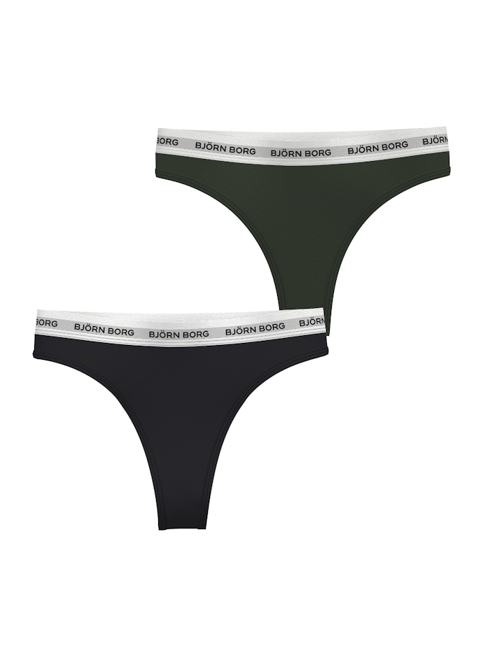 Core Logo Thong 2-pack