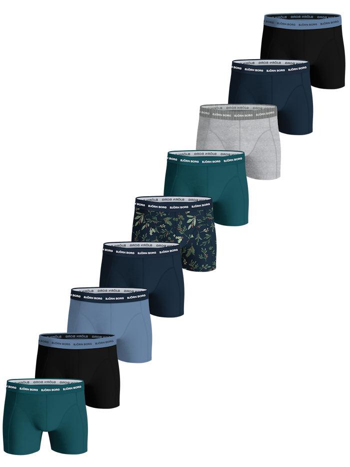 Cotton Stretch Boxer 9-pack