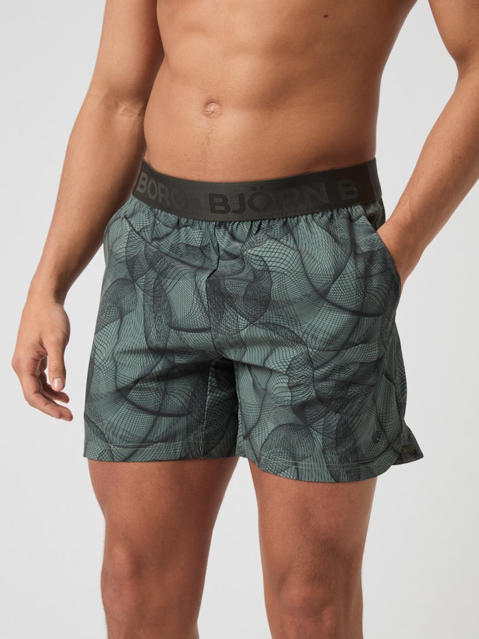 Ace Printed Short Shorts