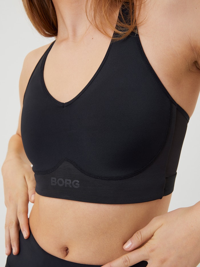 Borg Mid V Support Sports Bra