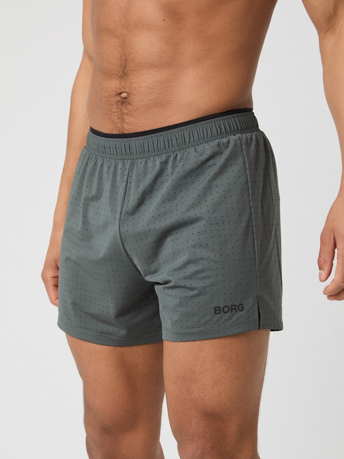 Borg Running Perforated 5' Shorts