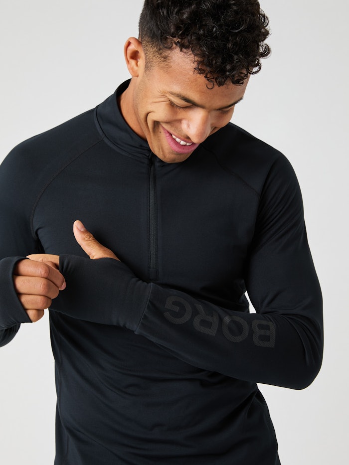 Borg Midlayer Half Zip