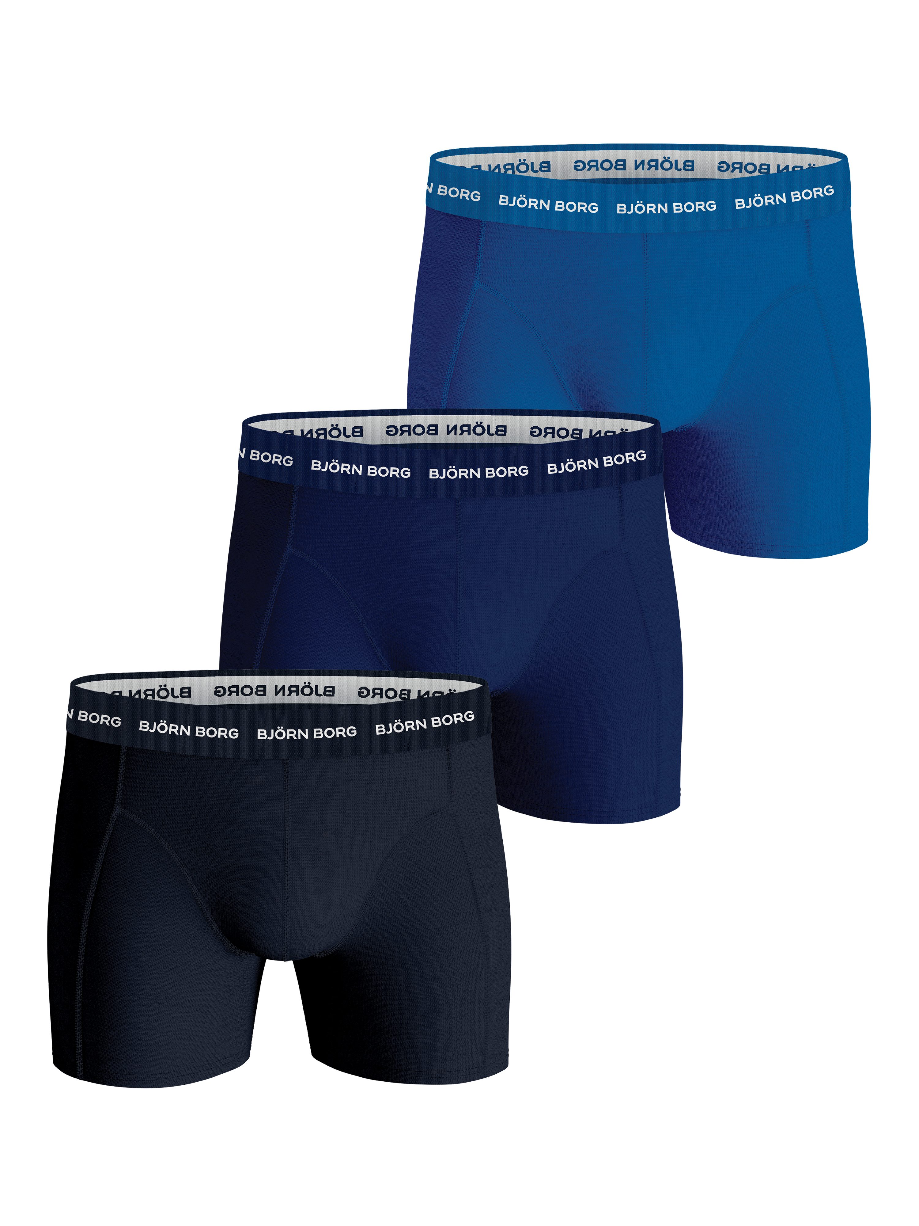 PACK OF 3 TEXTURED BOXERS - various