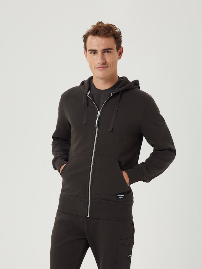 Centre Zip Hoodie