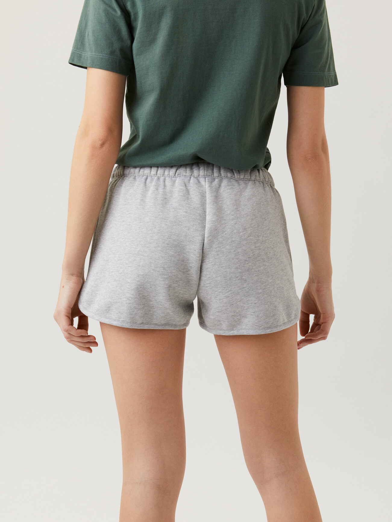 Millie Sweat Shorts - Light Grey Melange | Björn Borg